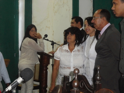 Posse dos Vereadores e Prefeita de Valença